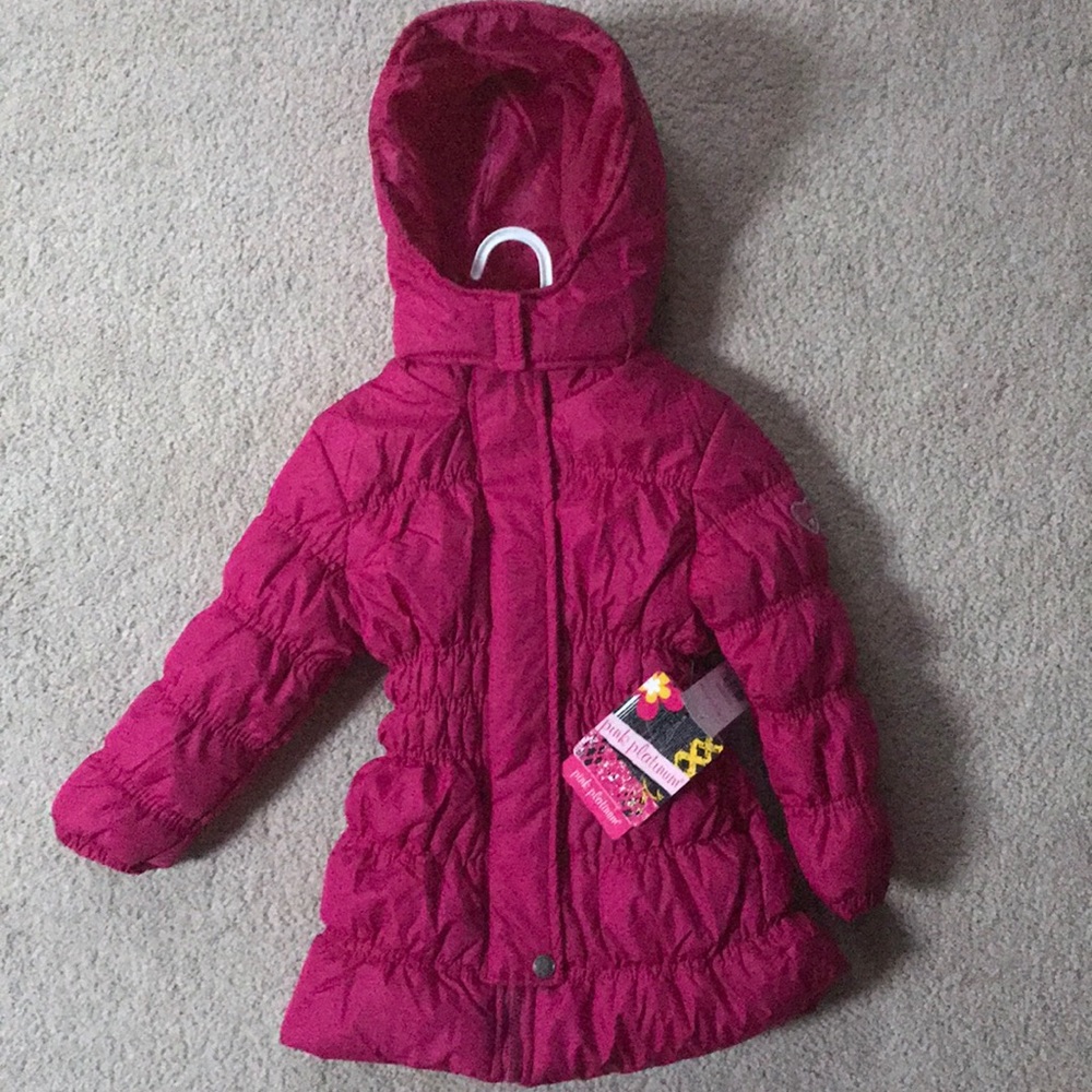 Little Girls Size 4 Winter Coat